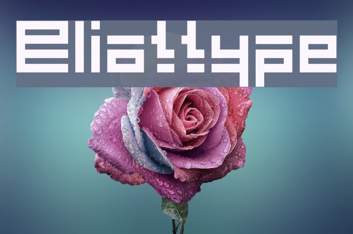 Eliottype Font examples