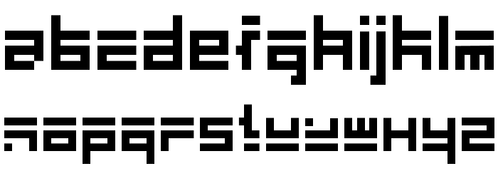 Eliottype Font LOWERCASE