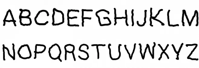 Eli's Font Шрифта ВЕРХНИЙ