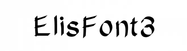 ElisFont3  Descarca Fonturi Gratis