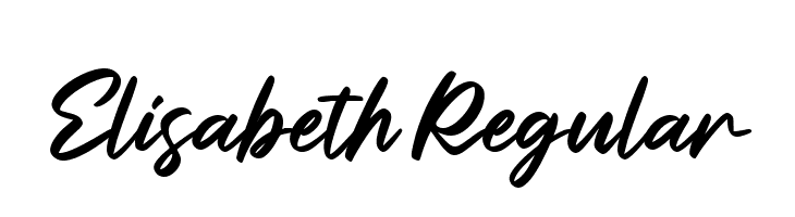 Elisabeth Regular  Free Fonts Download