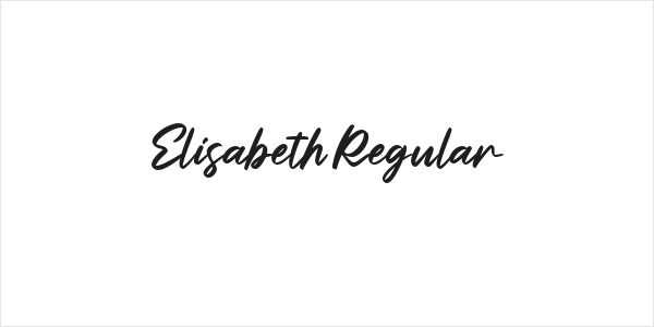 Elisabeth Regular Logo