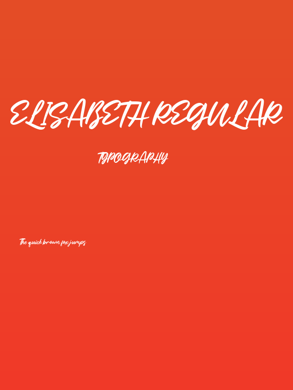 Elisabeth Regular Poster