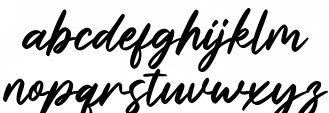 Elisabeth Regular फ़ॉन्ट लोअरकेस
