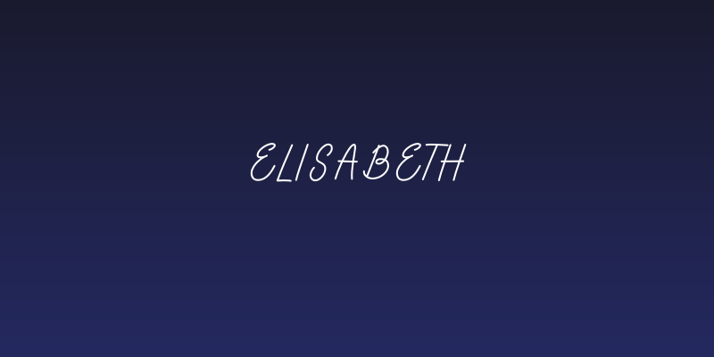Elisabeth Social Header