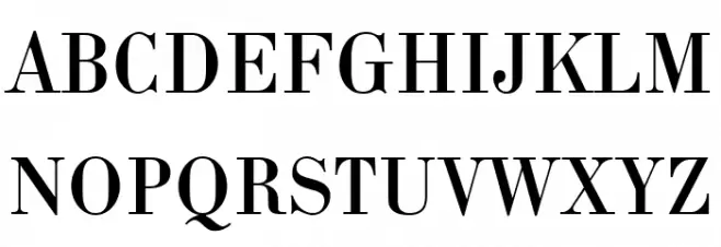 Elisabethische Schriftart Groß