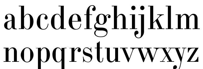 Elisabethische Font LOWERCASE