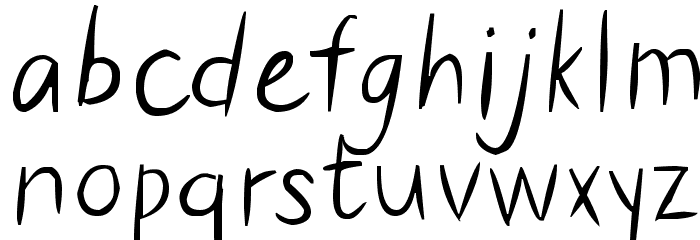 Elisana Font LOWERCASE