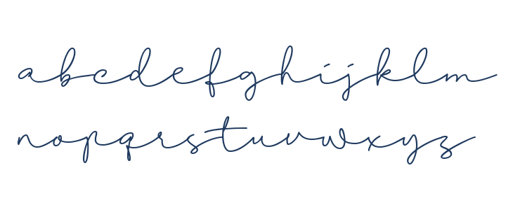 Elista Regular Lowercase