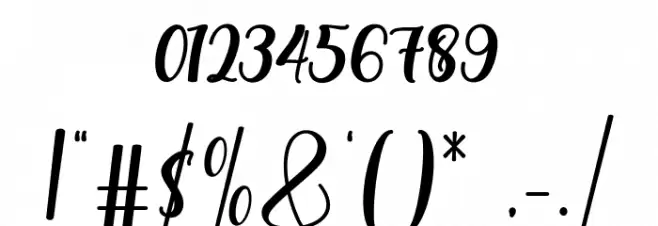 Elistabeta Font OTHER CHARS