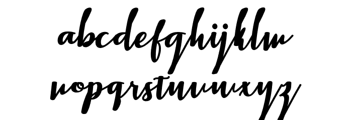 Elistabeta Font LOWERCASE