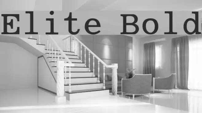 Elite Bold Example 1