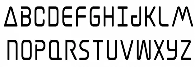 Elite Danger Bold Condensed フォント 大文字