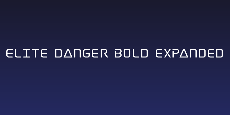 Elite Danger Bold Expanded Social Header
