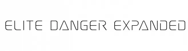 Elite Danger Expanded  Descarca Fonturi Gratis