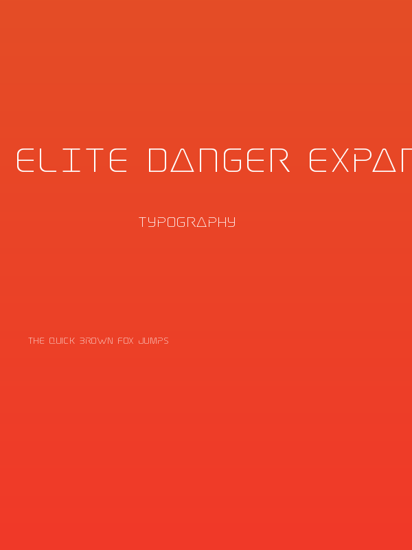 Elite Danger Expanded Poster