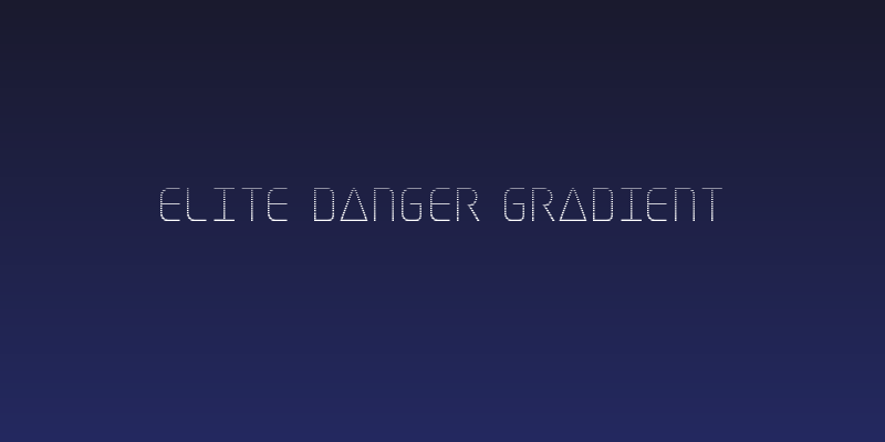 Elite Danger Gradient Social Header