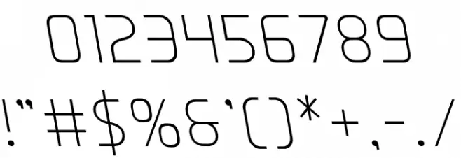 Elite Danger Leftalic Font OTHER CHARS