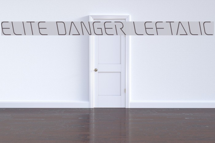 Elite Danger Leftalic Example 3