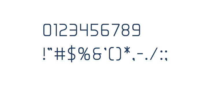 Elite Danger Semi-Bold Other Characters