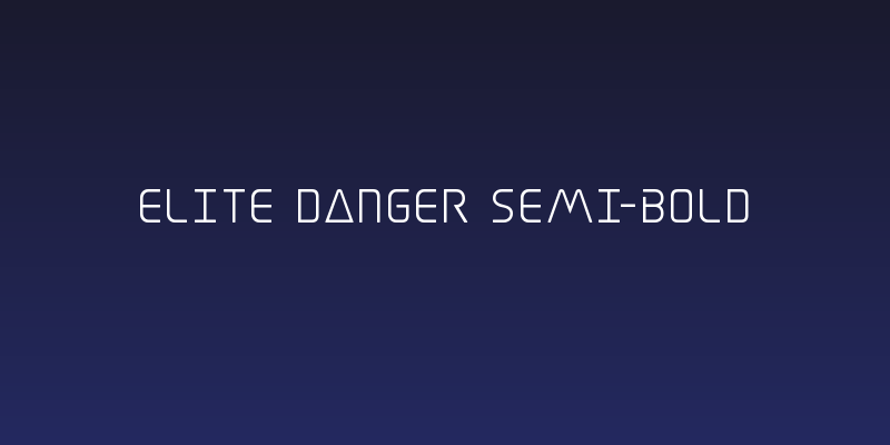 Elite Danger Semi-Bold Social Header