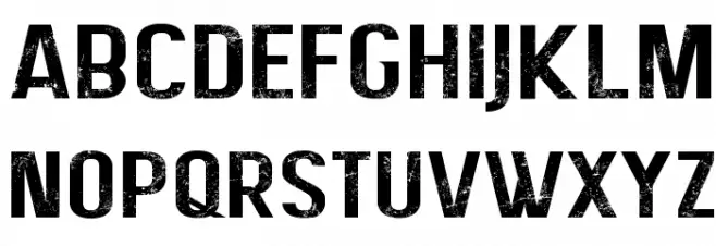 Elite Hacker (Corroded) Schriftart Groß