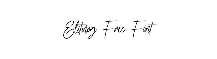 Elitmog Free Font  Fuentes Gratis Descargar