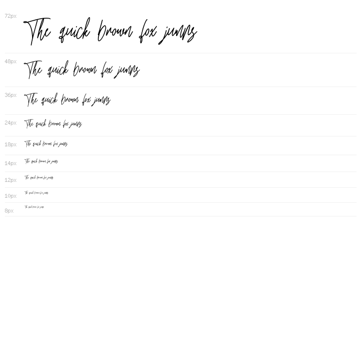 Elitmog Free Font Waterfall