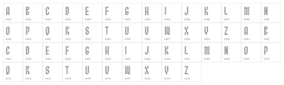 Elixir Regular Character Map