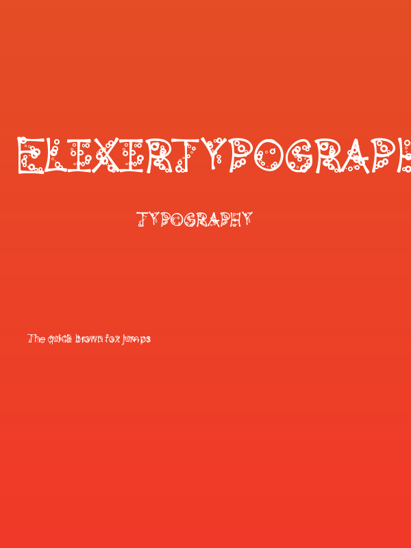 ElixirTypographique Poster