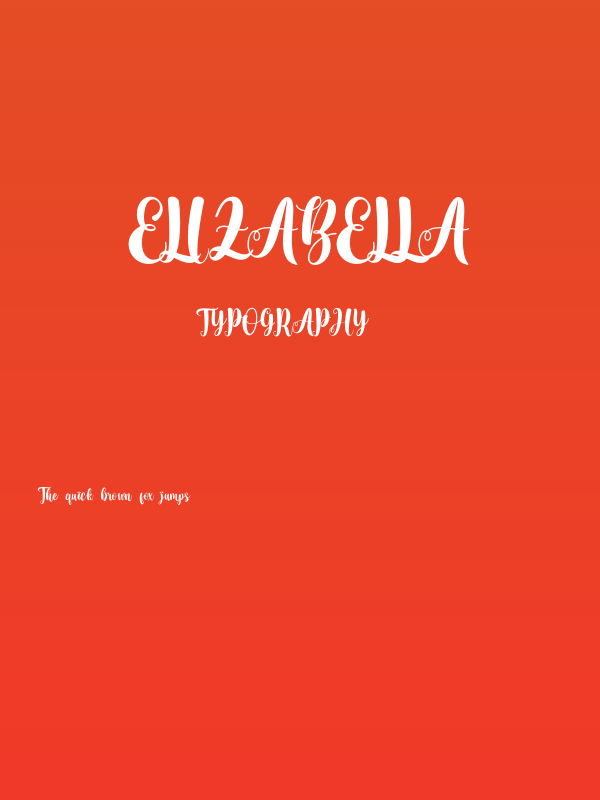 Elizabella Poster