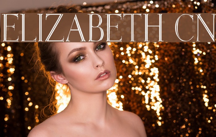 Elizabeth Cn Font examples