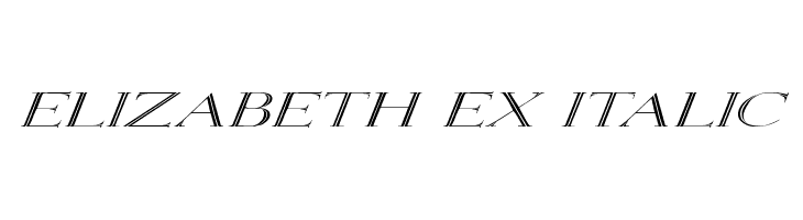 Elizabeth Ex Italic Font