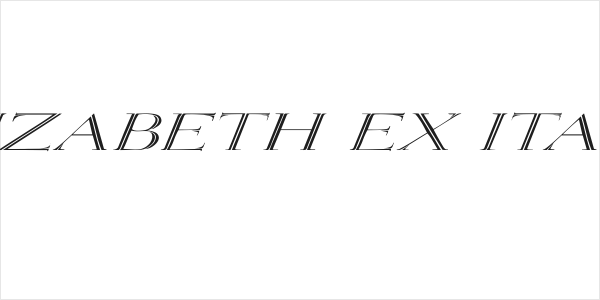 Elizabeth Ex Italic Logo
