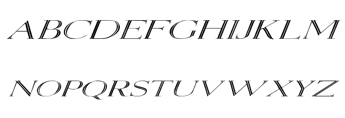 Elizabeth Ex Italic Caratteri MINUSCOLO