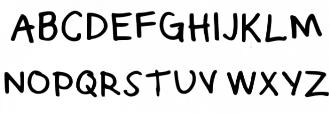 Elizabeth Handwriting Medium Schriftart Groß