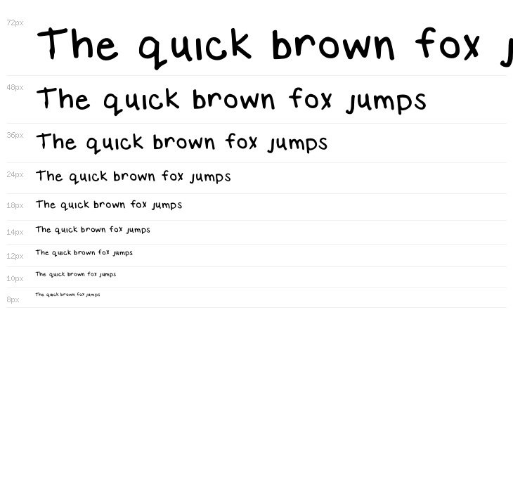 Elizabeth Handwriting Medium Waterfall