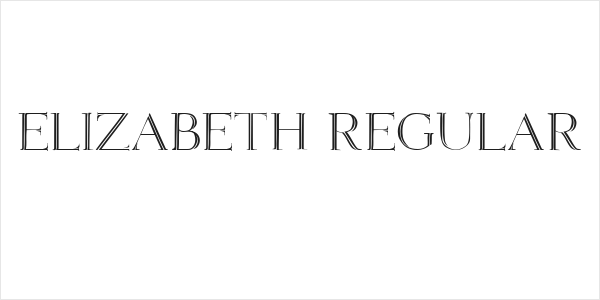 Elizabeth Regular Logo