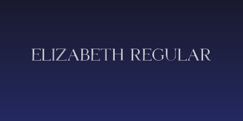 Elizabeth Regular Social Header