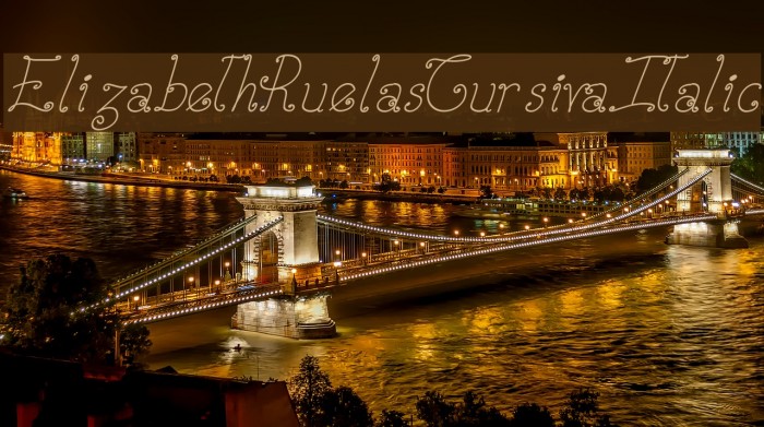 Elizabeth-Ruelas-Cursiva-Italic Font examples