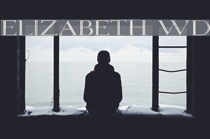 Elizabeth Wd Font examples