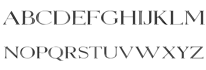 Elizabeth Wd Font LOWERCASE