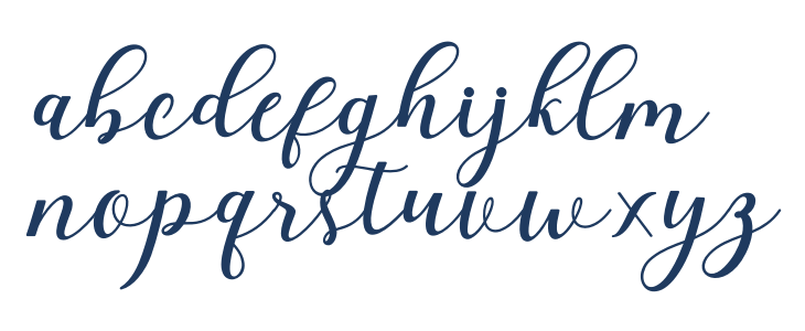 ElizabethScript Lowercase