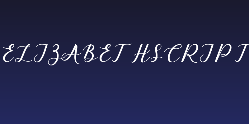 ElizabethScript Social Header