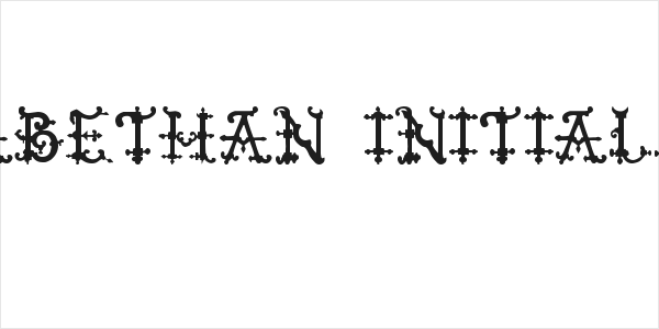 Elizabethan Initials tfb Logo