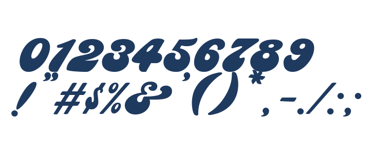 Elizafat Regular Other Characters