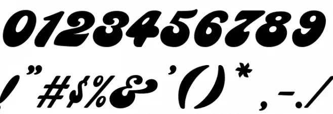 Elizafat Regular Font OTHER CHARS
