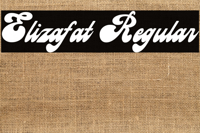 Elizafat Regular Example 1