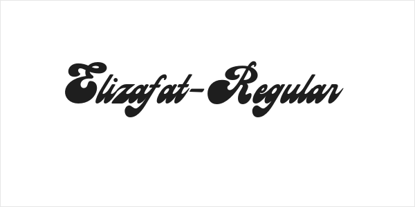 Elizafat-Regular Logo