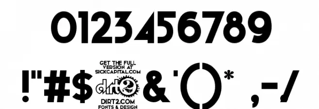 Elkwood Font OTHER CHARS
